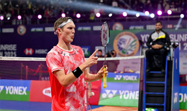 विक्टर एक्सेलसन को संभवतः नई 3×15 स्कोरिंग प्रणाली के अनुकूल कुछ समायोजन करने की आवश्यकता होगी। (फोटो: एएफपी)