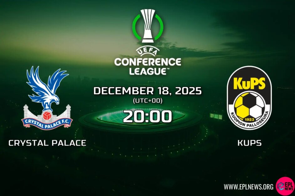 क्रिस्टल पैलेस बनाम केयूपीएस पूर्वावलोकन: क्या ग्लासनर की टीम कॉन्फ्रेंस लीग में शीर्ष 8 स्थान सुरक्षित कर सकती है?