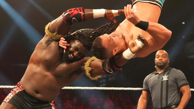 रिकी सेंट्स बनाम ओबा फेमी | NXT चैंपियनशिप मैच: NXT डेडलाइन 2025 हाइलाइट्स डब्ल्यूडब्ल्यूई फोटो