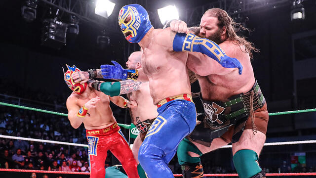 द वॉर रेडर्स एएए टैग टीम टाइटल नंबर 1 दावेदार बन गए: लूचा लिब्रे एएए, 14 फरवरी, 2026 डब्ल्यूडब्ल्यूई फोटो