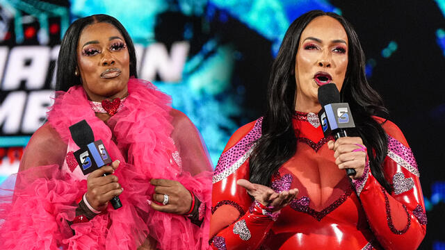 टिफ़नी स्ट्रैटन को इर्रेसिस्टिबल फ़ोर्सेस और RHIYO द्वारा बाधित किया गया है: स्मैकडाउन हाइलाइट्स, 13 फरवरी, 2026 डब्ल्यूडब्ल्यूई फोटो