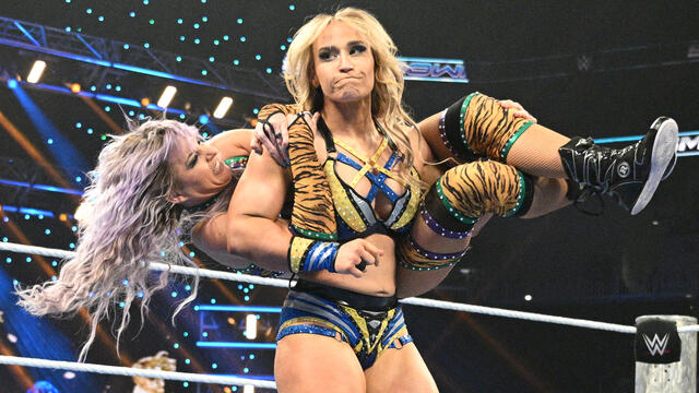 जॉनी गार्गानो ने कैंडिस लेरे को जॉर्डन ग्रेस के साथ मैच की कीमत चुकाई: स्मैकडाउन हाइलाइट्स, फरवरी 27, 2026 डब्ल्यूडब्ल्यूई फोटो