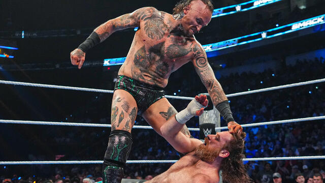 सामी ज़ैन बनाम एलिस्टर ब्लैक: स्मैकडाउन हाइलाइट्स, 20 मार्च, 2026 डब्ल्यूडब्ल्यूई फोटो